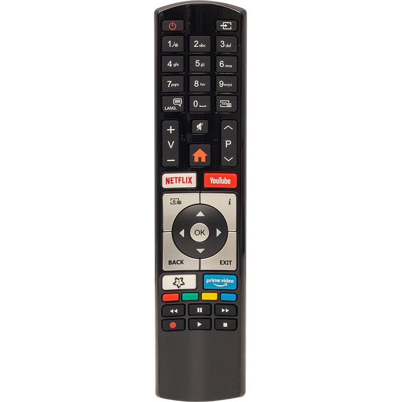 ﻿Vestel Netflix-Youtube-Prime Video Tuşlu Lcd-Led Tv Kumanda (Src-4313)(31275 Kalıp)