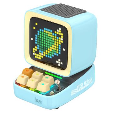 Divoom Ditoo Pro Mavi Piksel Ekranlı Bluetooth Hoparlör